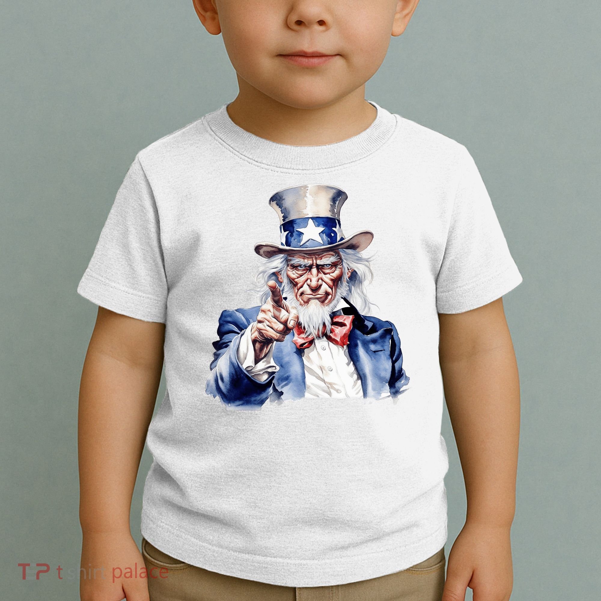 Uncle Sam I Want You | Uncle Sam Day Toddler T-Shirt