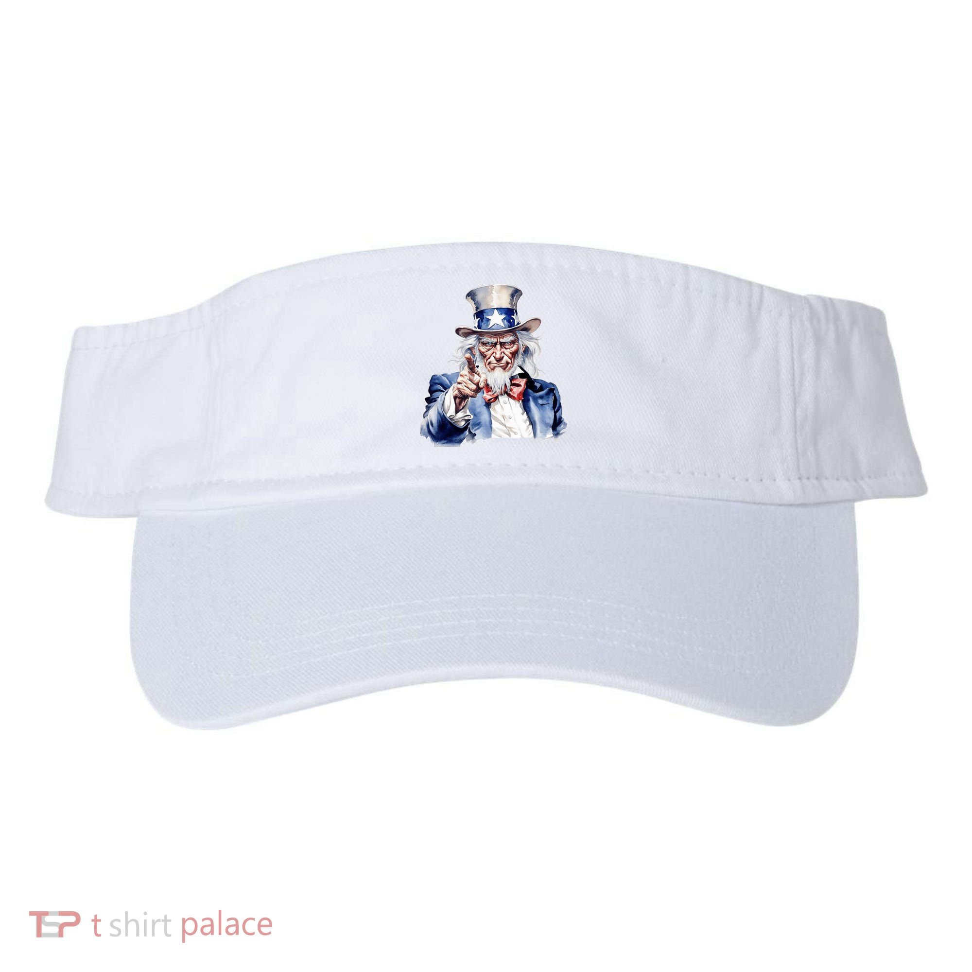 Uncle Sam I Want You | Uncle Sam Day Visor