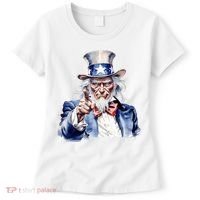 Uncle Sam I Want You | Uncle Sam Day Women's T-Shirt thumb 0