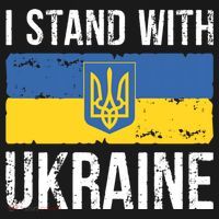 Ukrainians Support I Stand With Ukraine Flag Tees Meaningful Gift Backpack thumb 2