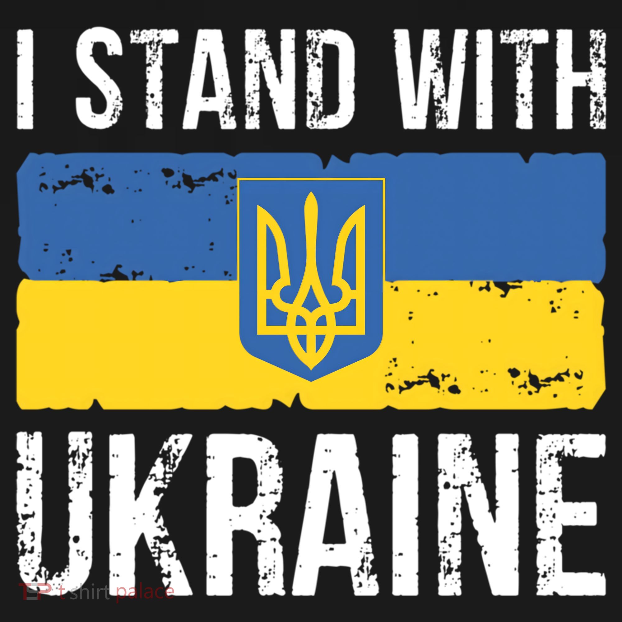 Ukrainians Support I Stand With Ukraine Flag Tees Meaningful Gift Backpack