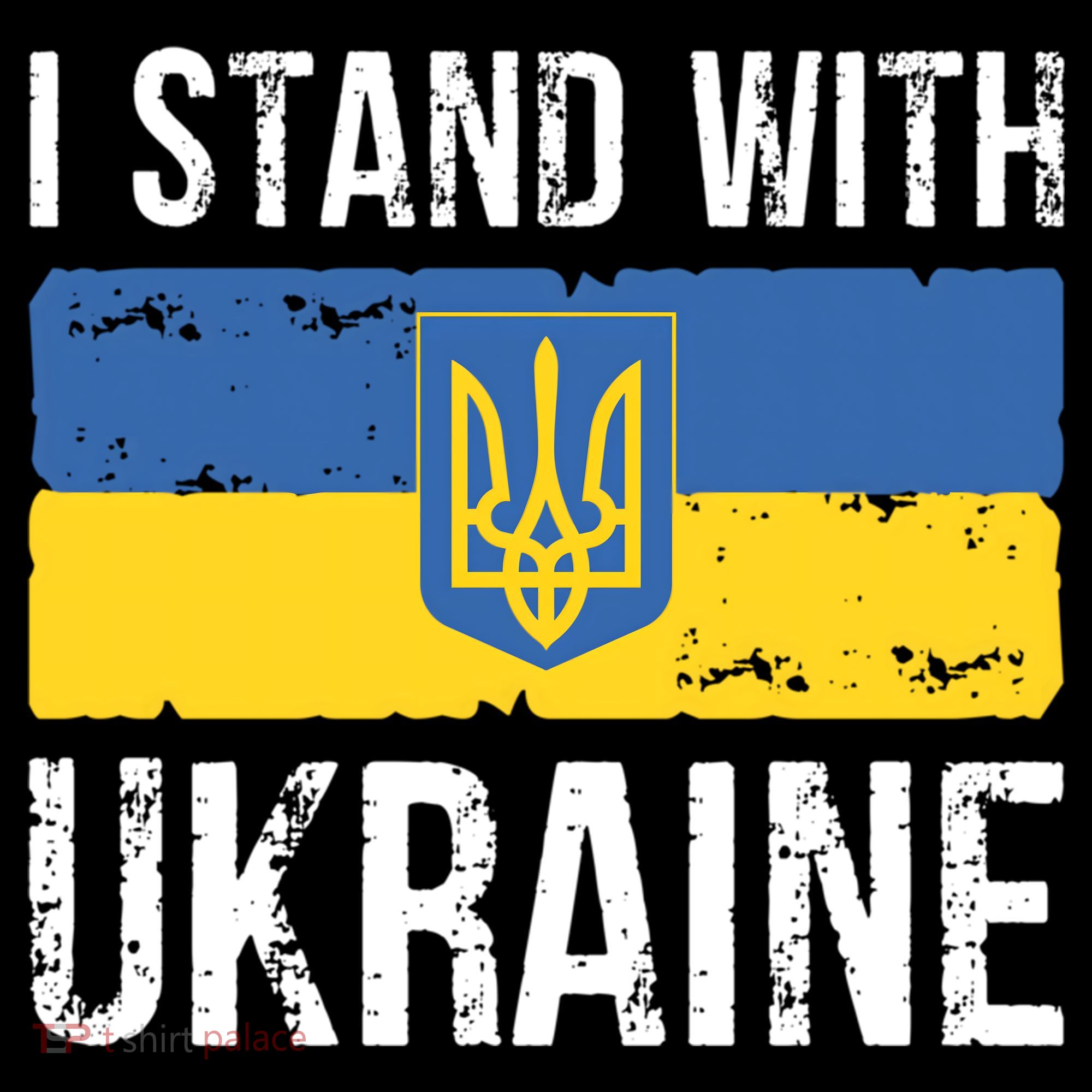 Ukrainians Support I Stand With Ukraine Flag Tees Meaningful Gift Women's Hoodie