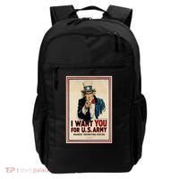 Uncle Sam I Want You World War 2 Backpack thumb 0