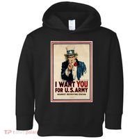 Uncle Sam I Want You World War 2 Toddler Hoodie thumb 0