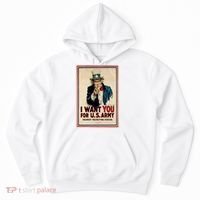 Uncle Sam I Want You World War 2 Hoodie thumb 0