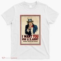Uncle Sam I Want You World War 2 T-Shirt thumb 0