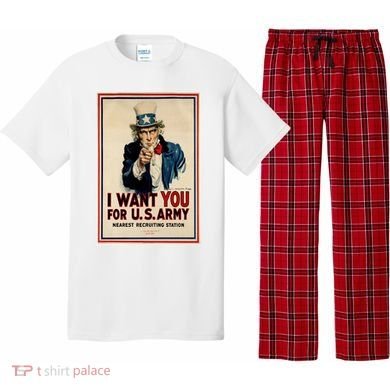 Uncle Sam I Want You World War 2 Pajama Set