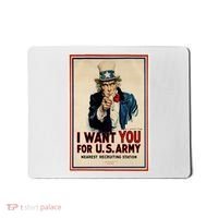 Uncle Sam I Want You World War 2 Mousepad thumb 0