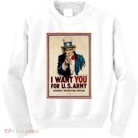 Uncle Sam I Want You World War 2 Kids Sweatshirt thumb 0