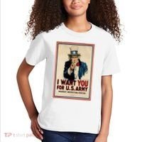 Uncle Sam I Want You World War 2 Kids T-Shirt thumb 2
