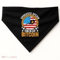 Unvaxxed Sperm Is The Next Bitcoin USA-Made Doggie Bandana thumb 0