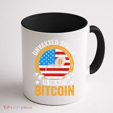 Unvaxxed Sperm Is The Next Bitcoin Coffee Mug back