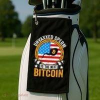Unvaxxed Sperm Is The Next Bitcoin Golf Towel thumb 2