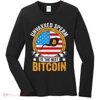Unvaxxed Sperm Is The Next Bitcoin Women's Long Sleeve Shirt thumb 0
