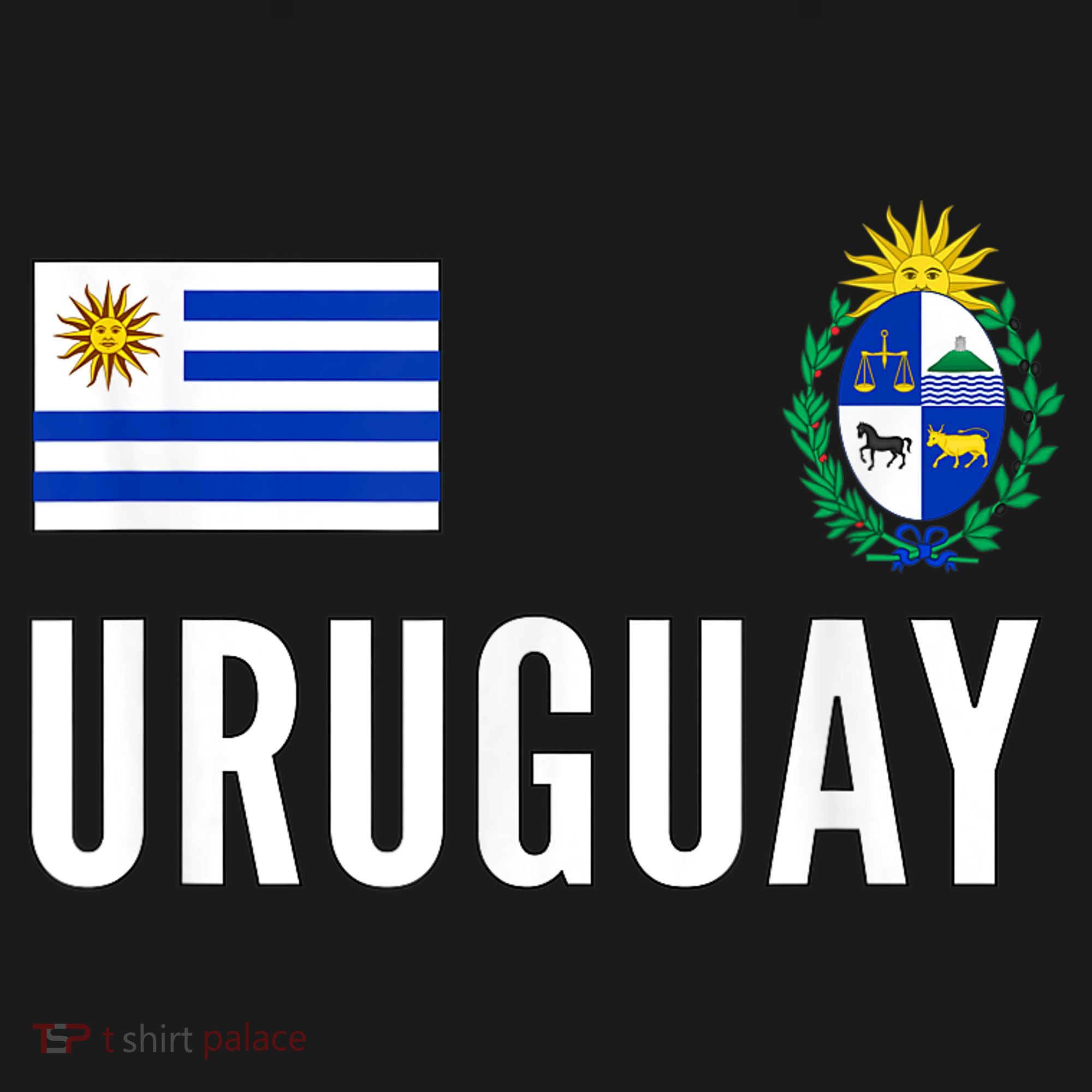 Uruguay Soccer Jersey Football Fan Support Ornament