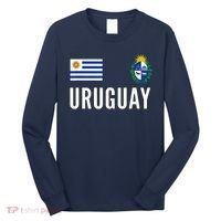 Uruguay Soccer Jersey Football Fan Support Long Sleeve Shirt thumb 0