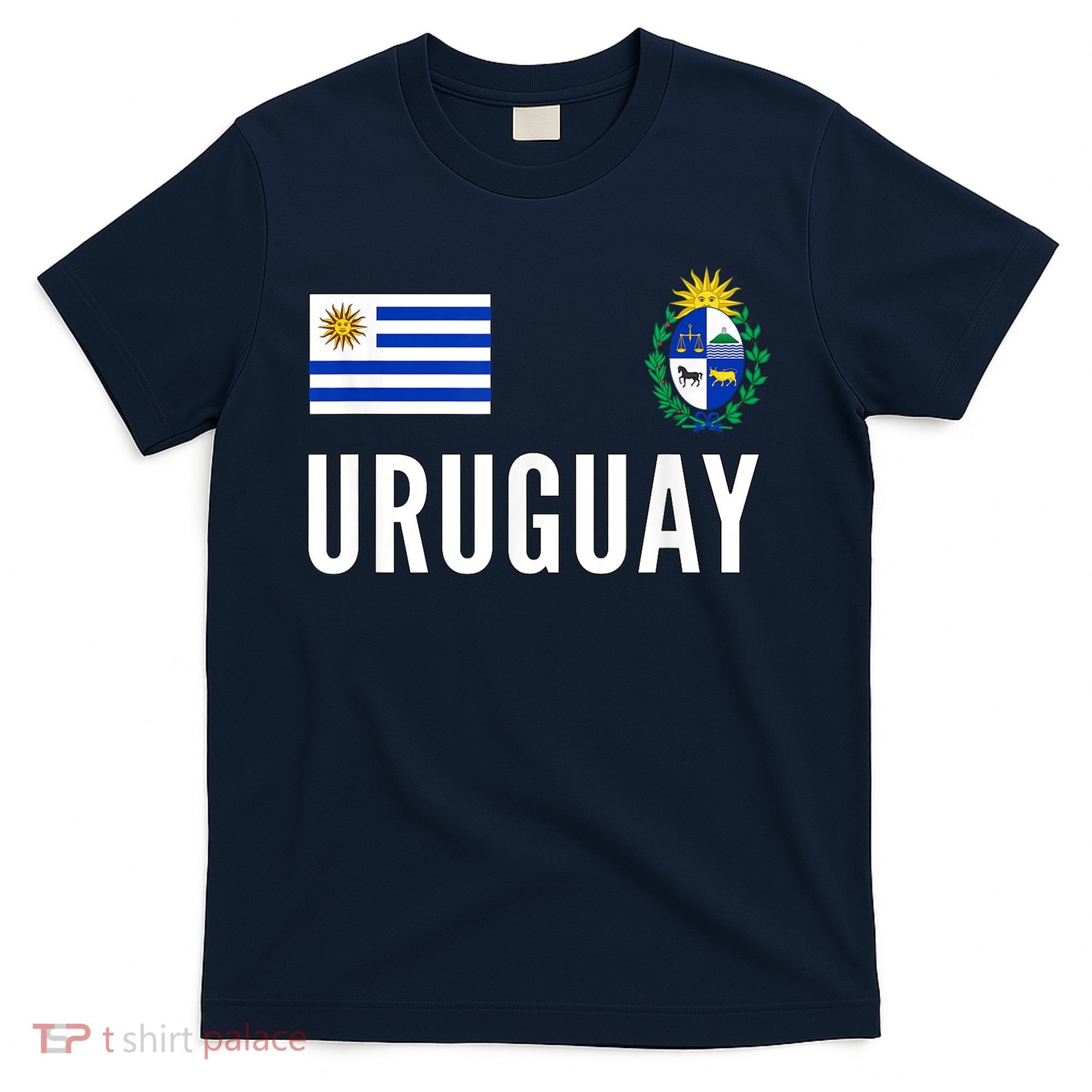 Uruguay Soccer Jersey Football Fan Support T-Shirt