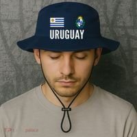 Uruguay Soccer Jersey Football Fan Support Bucket Hat thumb 2