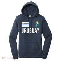 Uruguay Soccer Jersey Football Fan Support Women's Hoodie thumb 0