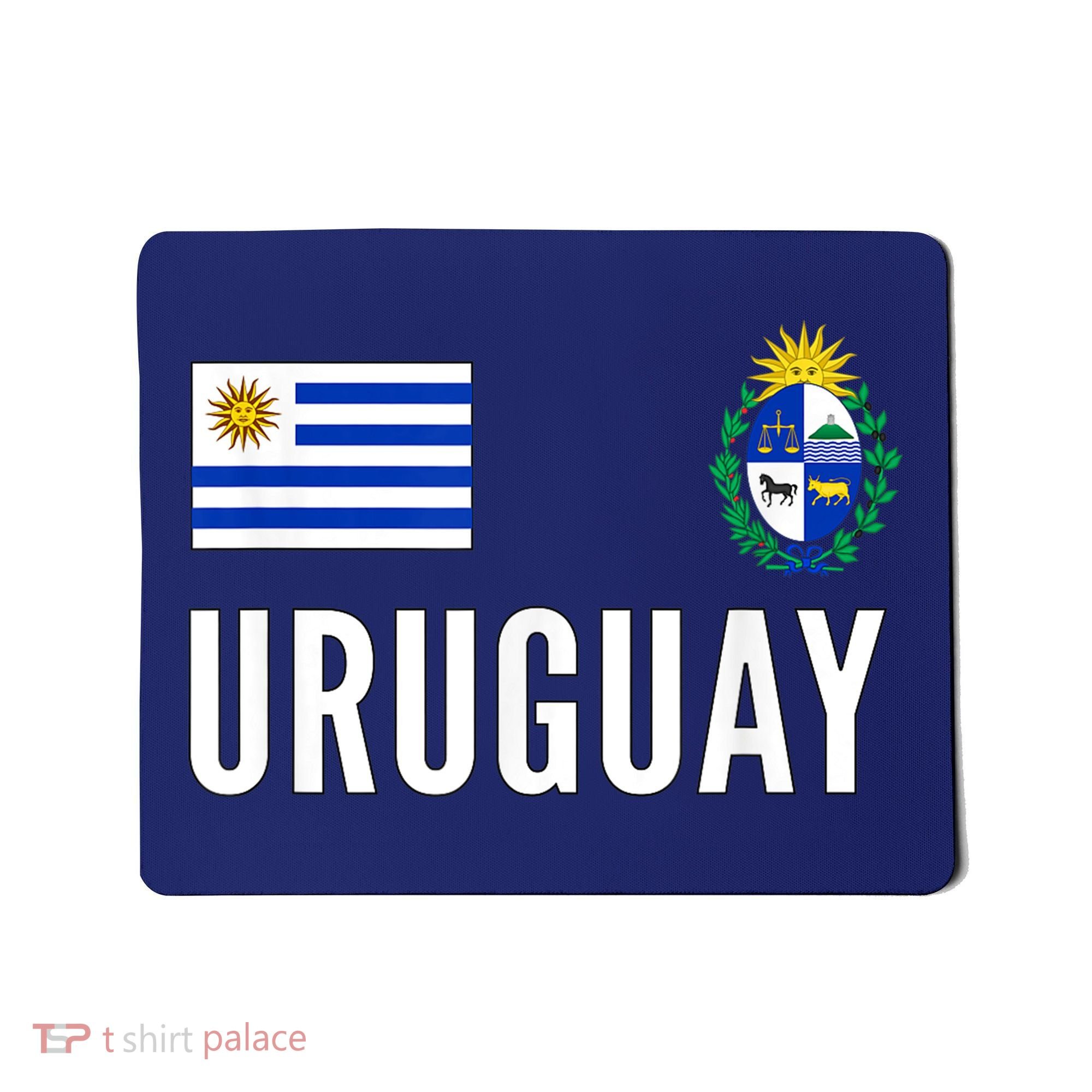 Uruguay Soccer Jersey Football Fan Support Mousepad