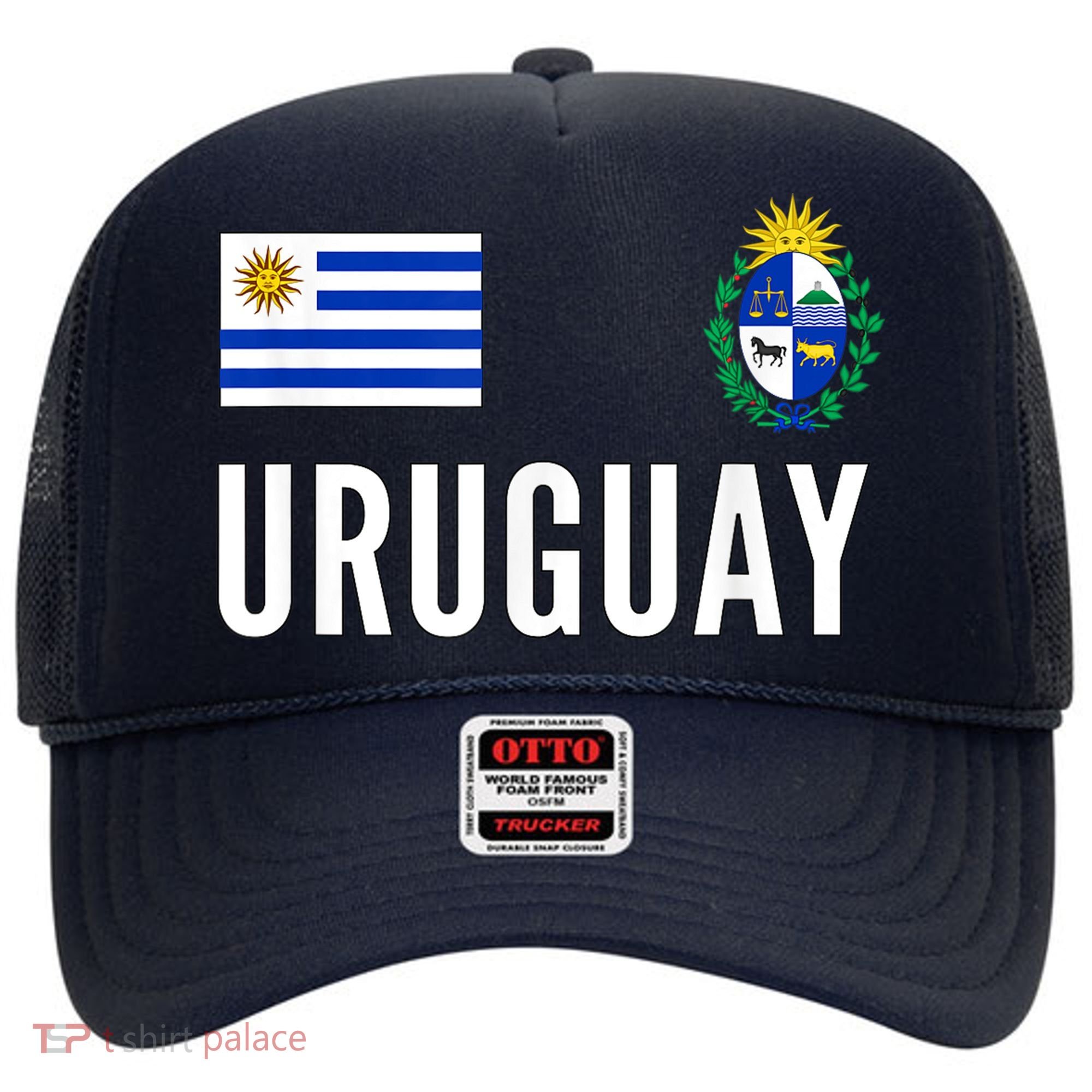 Uruguay Soccer Jersey Football Fan Support Hat