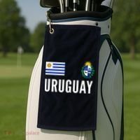 Uruguay Soccer Jersey Football Fan Support Golf Towel thumb 2