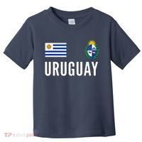 Uruguay Soccer Jersey Football Fan Support Toddler T-Shirt thumb 0