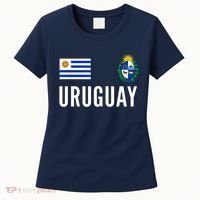 Uruguay Soccer Jersey Football Fan Support Women's T-Shirt thumb 0