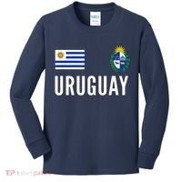 Uruguay Soccer Jersey Football Fan Support Kids Long Sleeve Shirt thumb 0