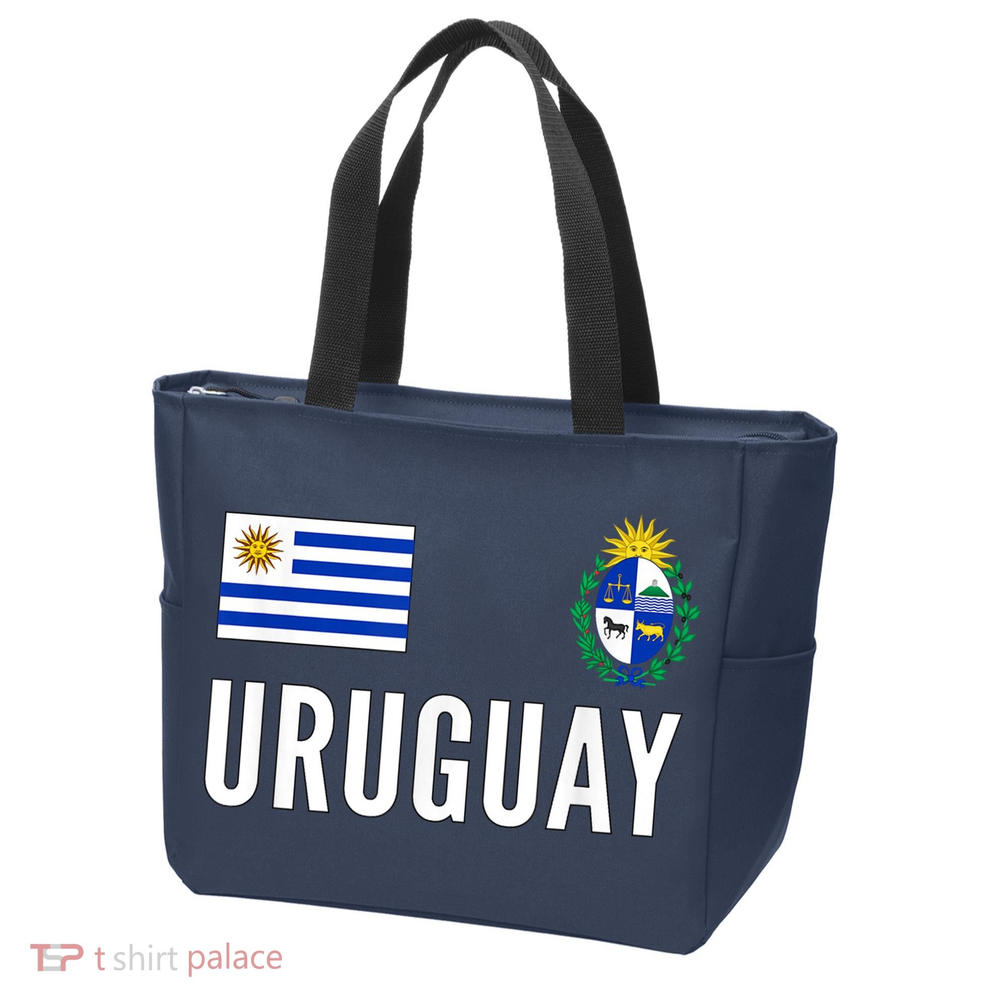 Uruguay Soccer Jersey Football Fan Support Tote Bag