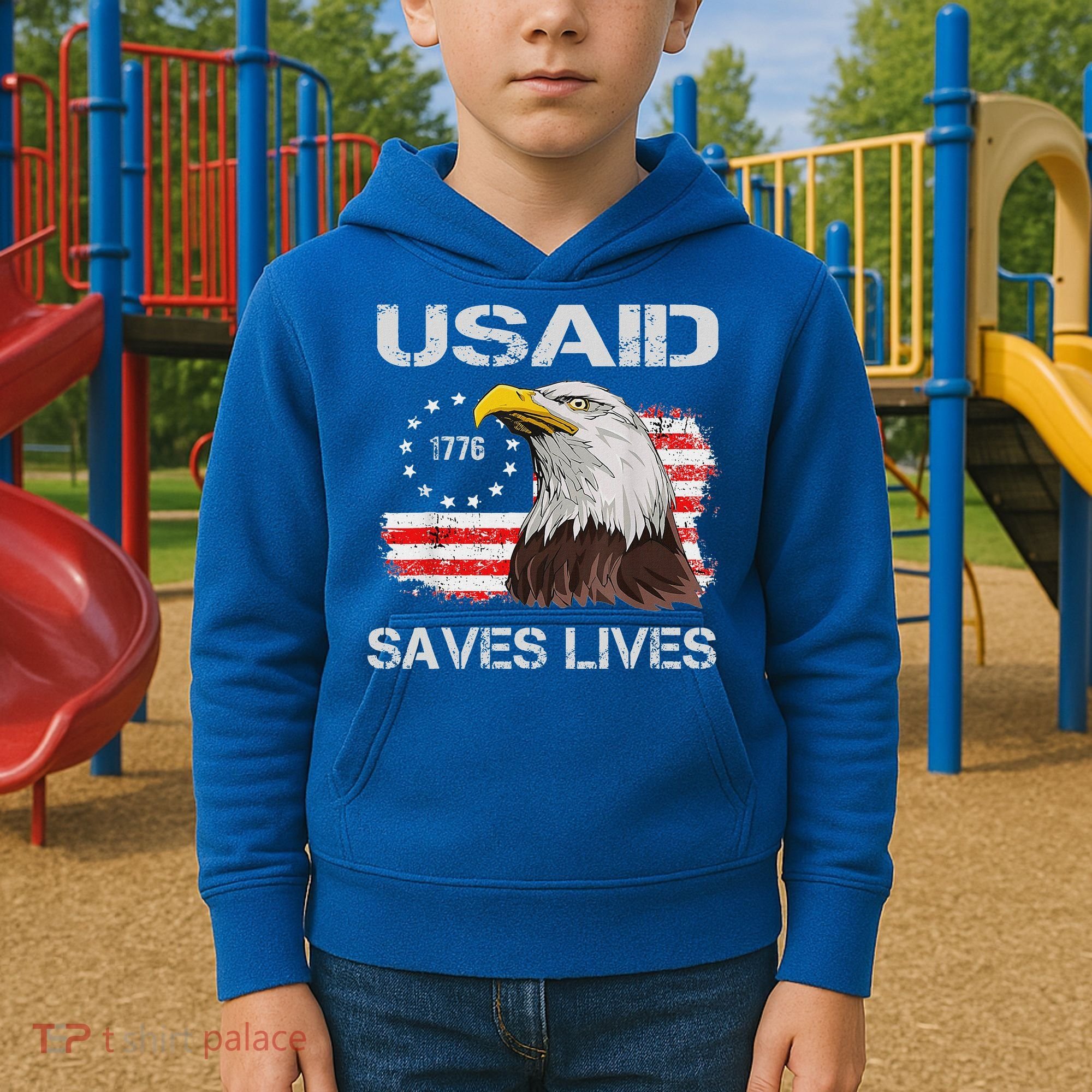 Usaid Saves Lives Kids Hoodie