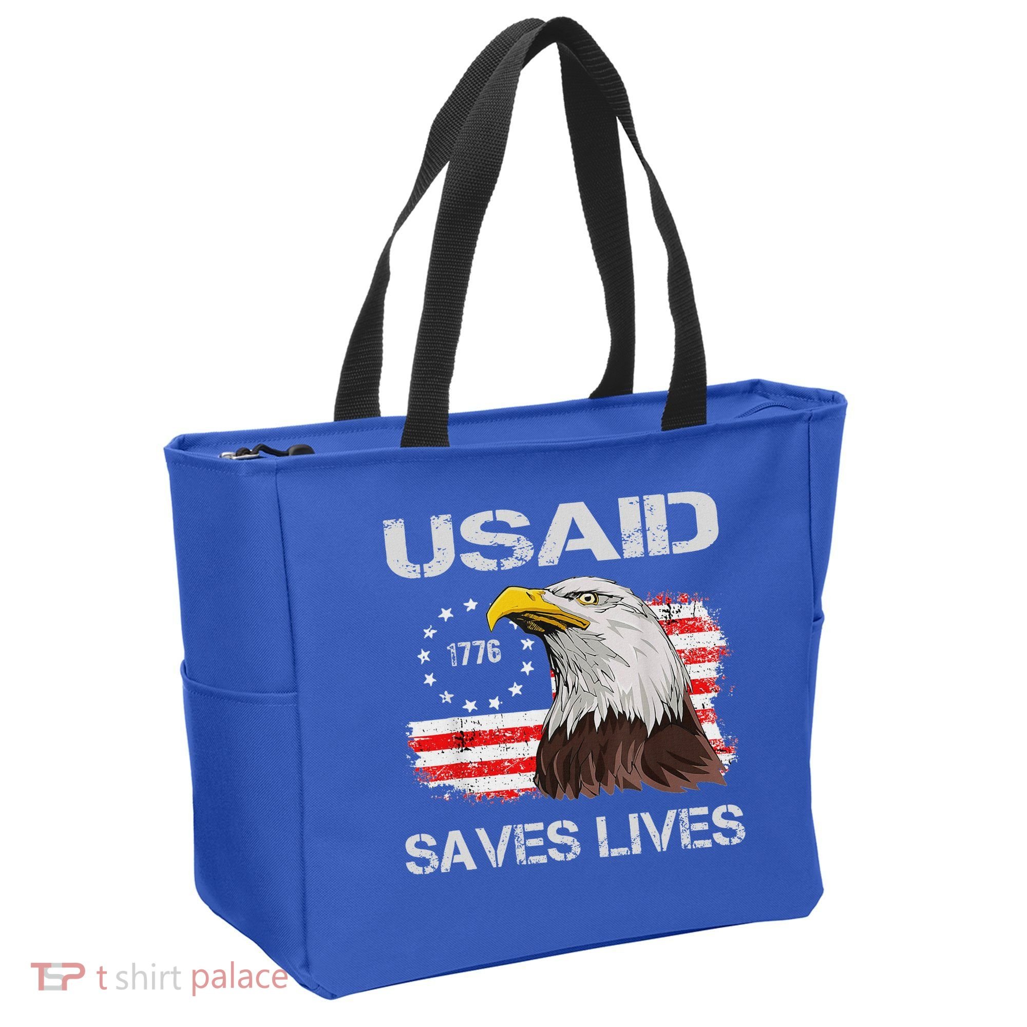 Usaid Saves Lives Tote Bag