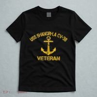 Uss Shangri La Cv 38 Aircraft Carrier Veteran Veterans Day T-Shirt thumb 5