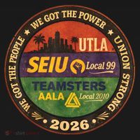 Union Strog Labor Movement UTLA Apron thumb 3