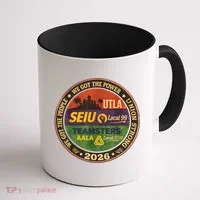 Union Strog Labor Movement UTLA Coffee Mug thumb 1