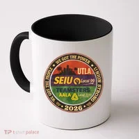 Union Strog Labor Movement UTLA Coffee Mug thumb 0