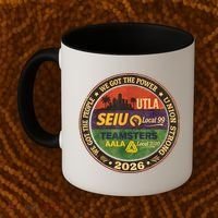 Union Strog Labor Movement UTLA Coffee Mug thumb 2