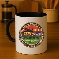 Union Strog Labor Movement UTLA Coffee Mug thumb 4