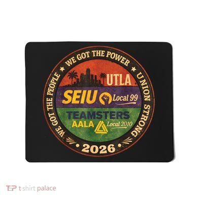 Union Strog Labor Movement UTLA Mousepad