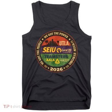 Union Strog Labor Movement UTLA Tank Top