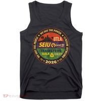 Union Strog Labor Movement UTLA Tank Top thumb 0