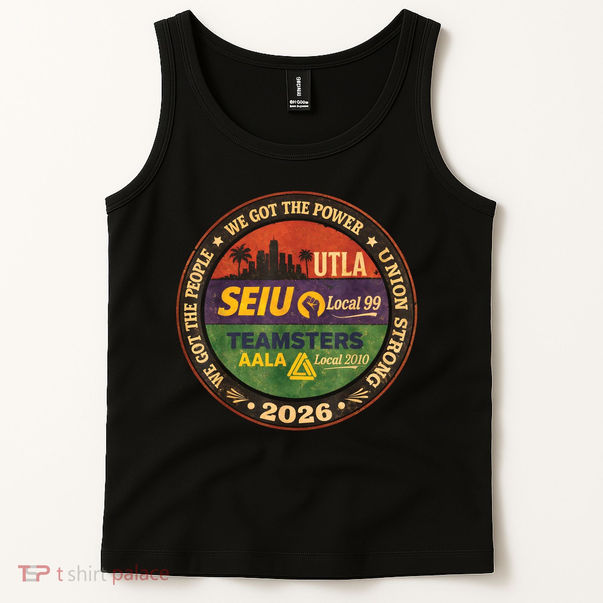 Union Strog Labor Movement UTLA Tank Top