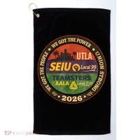 Union Strog Labor Movement UTLA Golf Towel thumb 0