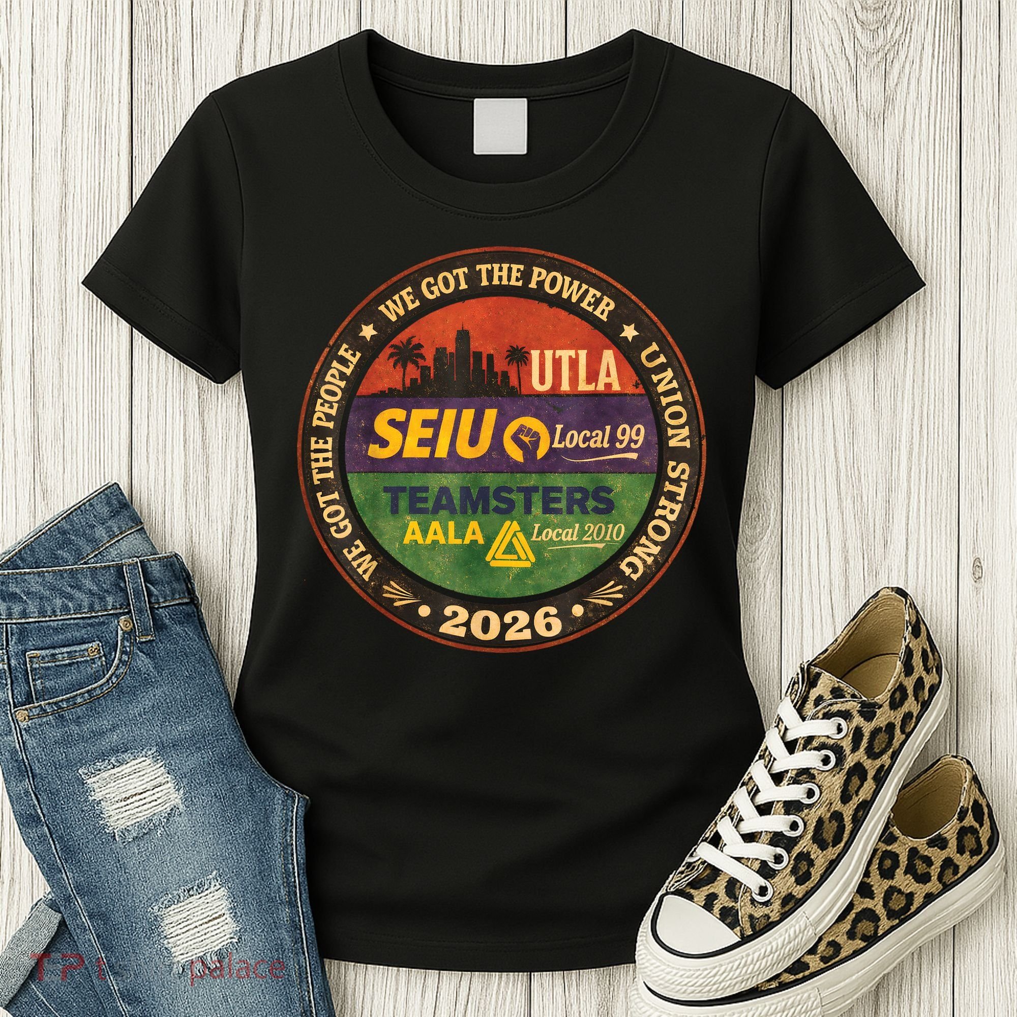 Union Strog Labor Movement UTLA Women's T-Shirt