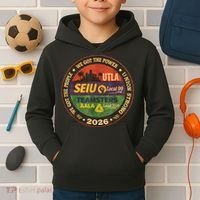 Union Strog Labor Movement UTLA Kids Hoodie thumb 2