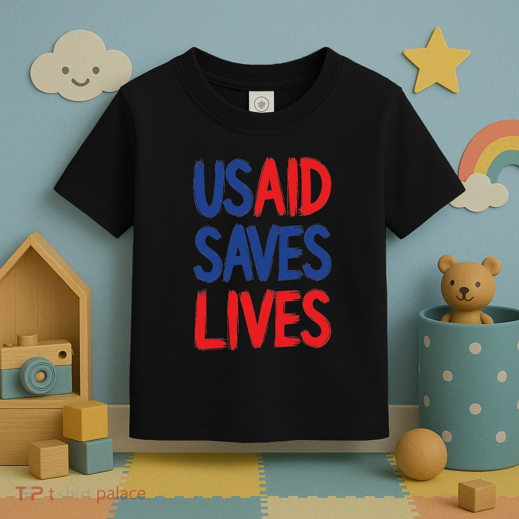 Usaid Saves Lives Us Agency International Development Toddler T-Shirt