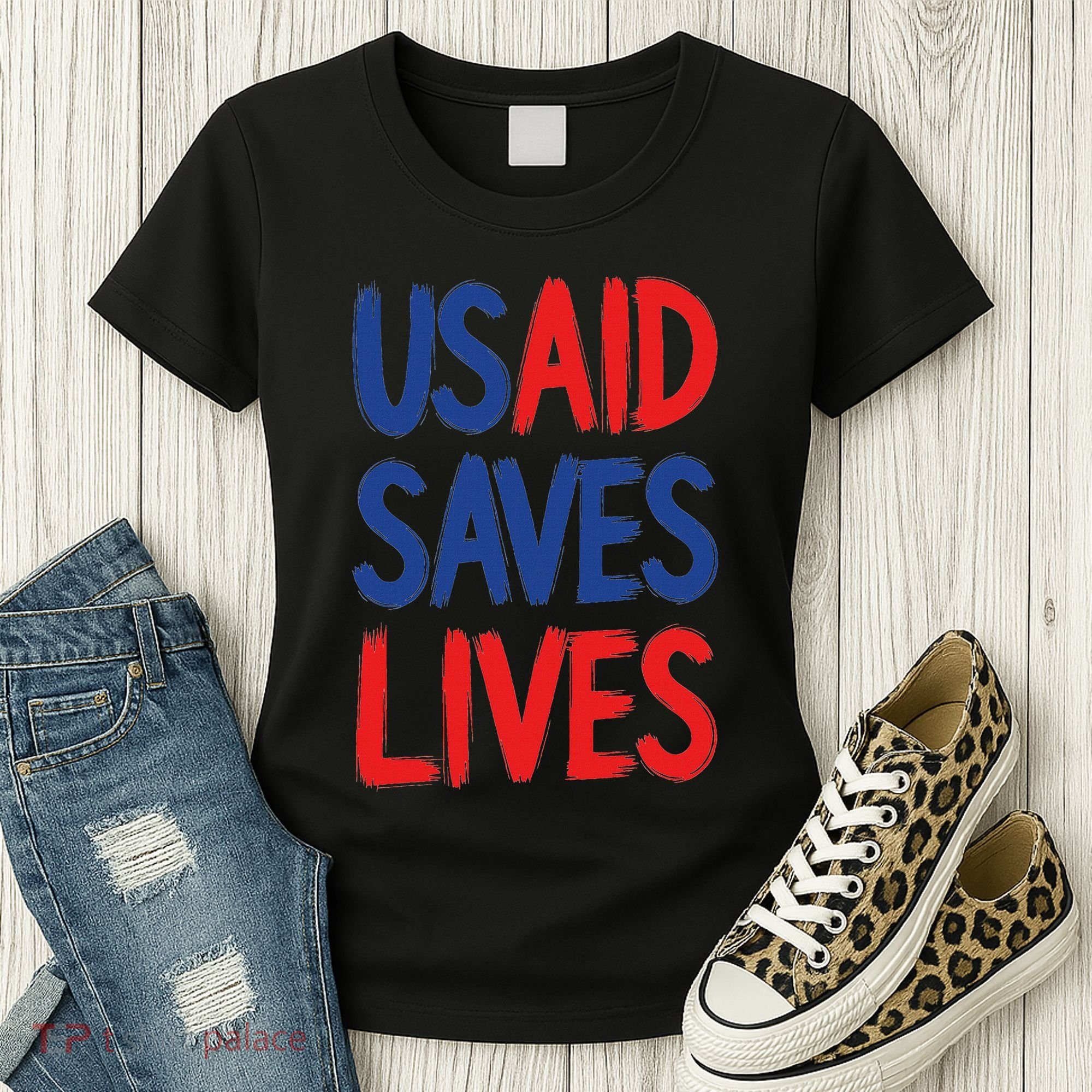 Usaid Saves Lives Us Agency International Development Women's T-Shirt