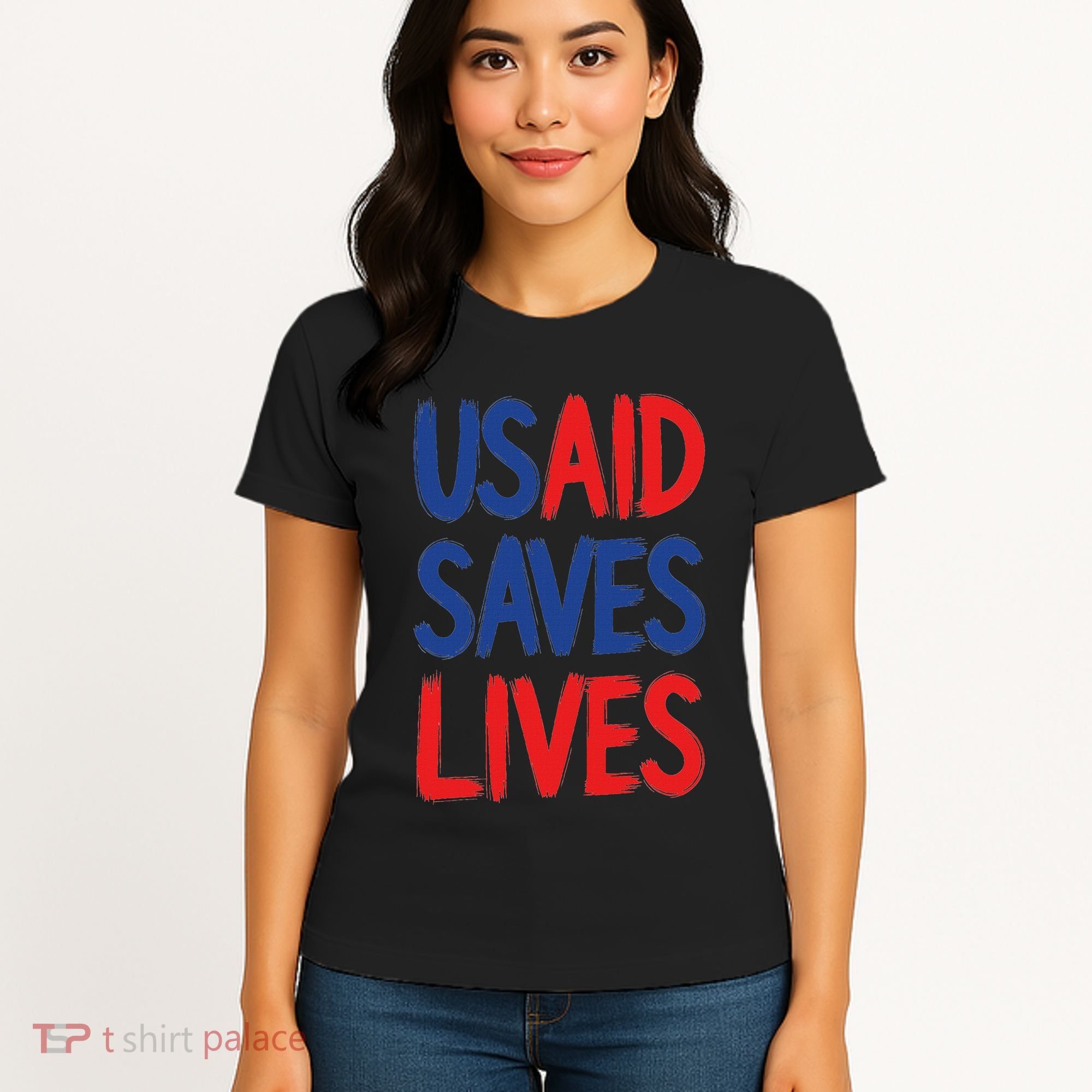 Usaid Saves Lives Us Agency International Development Women's T-Shirt