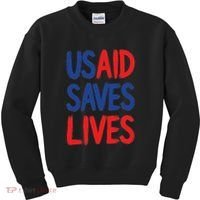 Usaid Saves Lives Us Agency International Development Kids Sweatshirt thumb 0
