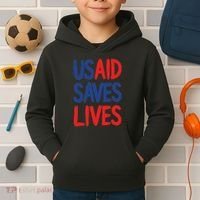 Usaid Saves Lives Us Agency International Development Kids Hoodie thumb 2